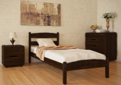 Кровать Ликерия 90_190*200 без изножья Светлый орех