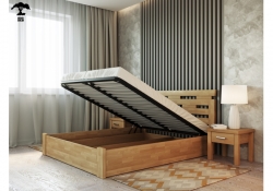Ліжко дерев'яне Zevs Lux / Зевс Люкс