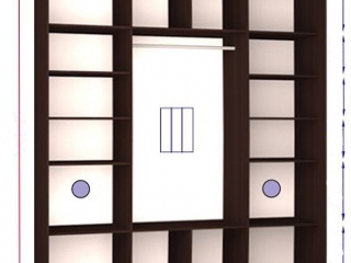 Шкаф купе Стандарт-1 Еда и напитки-47 2200*2200*600 трехдверный