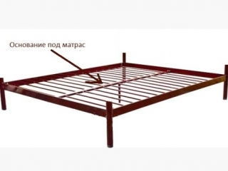 Металлическая кровать Диана 90_190*200 см