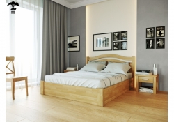Ліжко дерев'яне Afina Lux / Афіна Люкс