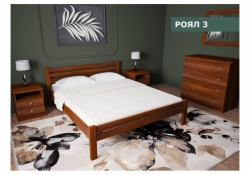 Ліжко дерев'яне  Royal 3 / Роял 3