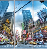 Шкаф купе Стандарт-1 Архитектура-101 2300*2300*600 трехдверный