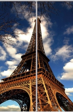 Шкаф купе Стандарт-1 Архитектура-14 1000*2200*450 двухдверный