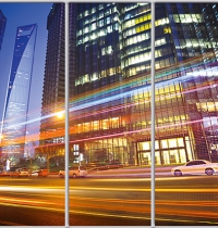 Шкаф купе Стандарт-1 Архитектура-80 2200*2100*450 трехдверный