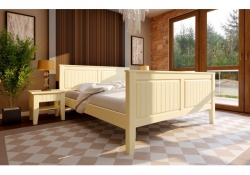 Дерев'яне ліжко Gloriya / Глорія з високим підніжжям