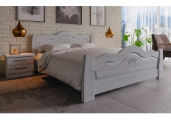 Дерев'яне ліжко Korona / Корона