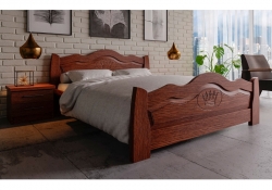Дерев'яне ліжко Korona / Корона
