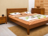 Ліжко дерев'яне Siti / Сіті без підніжжя Інтарсія