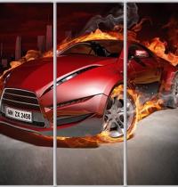 Шкаф купе Стандарт-1 Транспорт-26 2200*2400*600 трехдверный