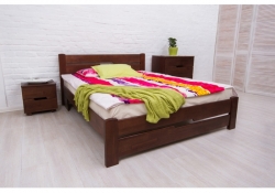 Ліжко дерев'яне Ajris / Айріс з підніжжям