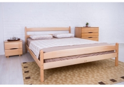 Ліжко дерев'яне Likeriya / Лікерія з підніжжям