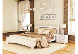 Дерев'яне ліжко Venetsiya Lux / Венеція Люкс