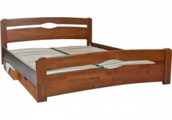 Ліжко дерев'яне Karolina / Кароліна з ящиками