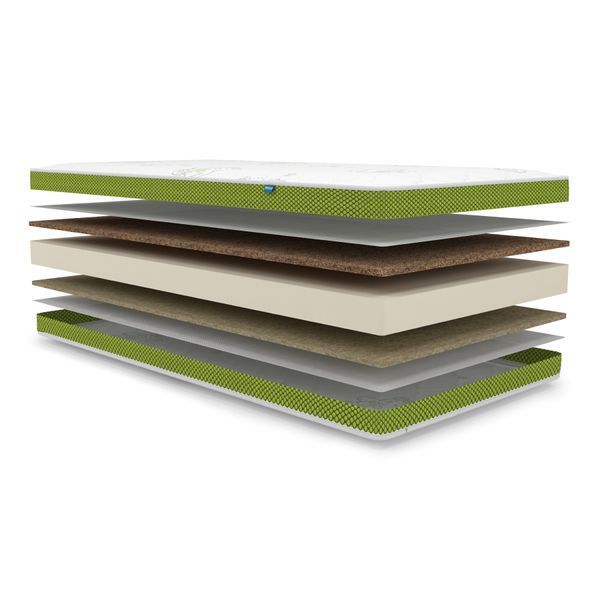 Детский ортопедический матрас Usleep Little Green 60х110 16490 фото