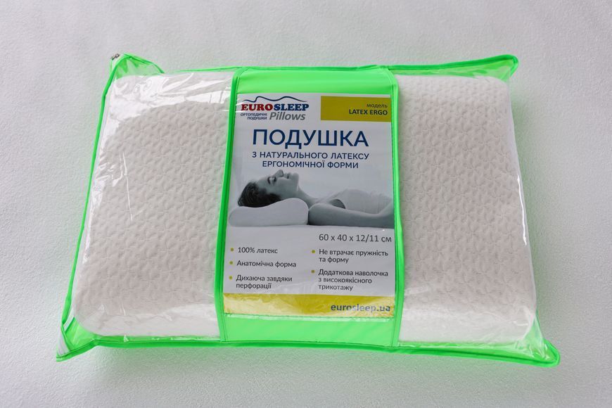 Подушка "LATEX ERGO" - 600х400 79078715 фото